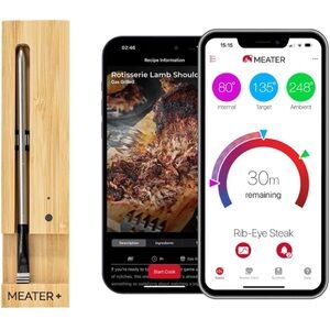 MEATER Plus - Smart Bluetooth Wireless Meat Thermometer Digital - NWT